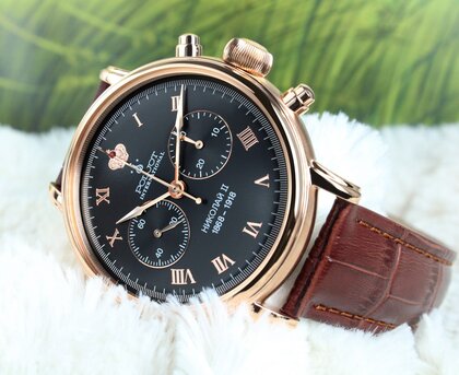 Poljot International.Nicolai II Chronograph